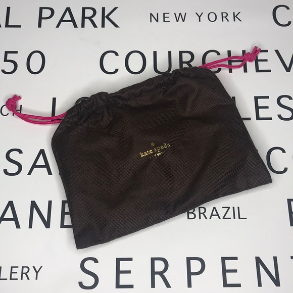 Kate Spade Small Silka Metallic Leather Bow Clutch - Picture 6 of 6